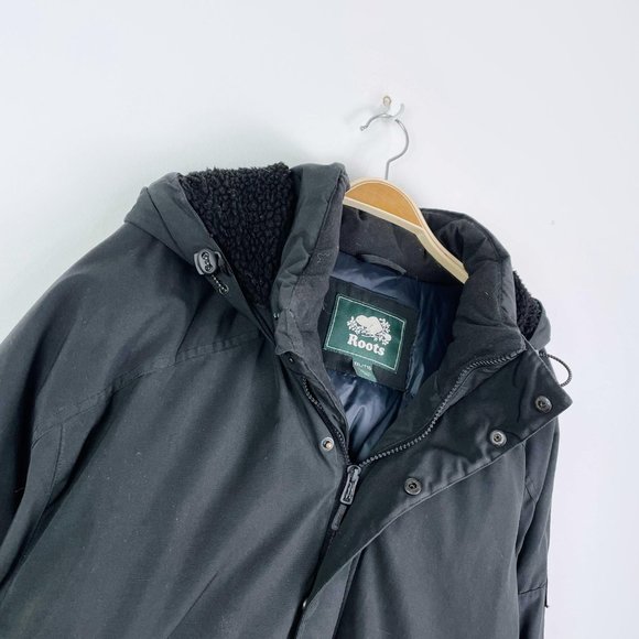 ⚡️SOLD⚡️ roots 2018 jasper black down parka - size xxl - Picture 12 of 14